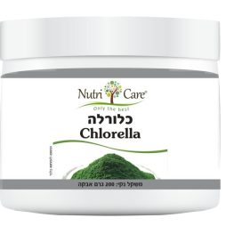 כלורלה אורגנית באבקה 200 גרם נוטריקר