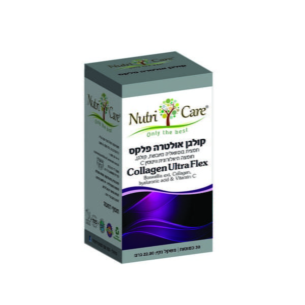 קולגן אולטרה פלקס 30 כמוסות נוטריקר Nutri care