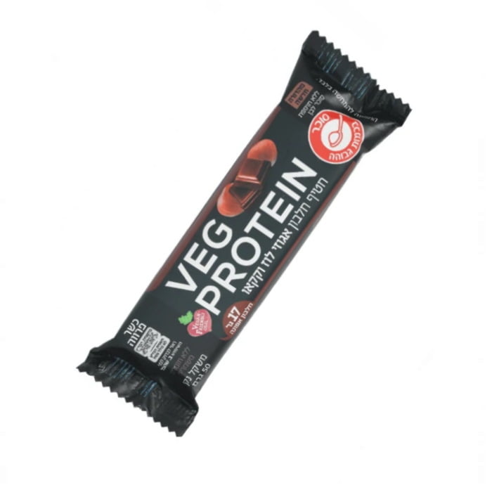 חטיף חלבון טבעוני אגוזי לוז וקקאו