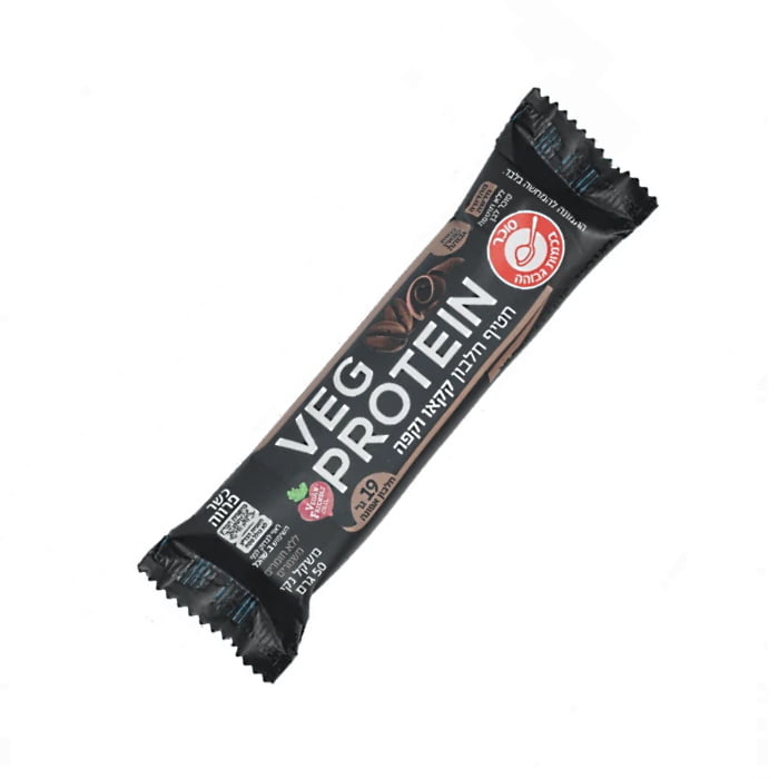 חטיף חלבון טבעוני קקאו וקפה