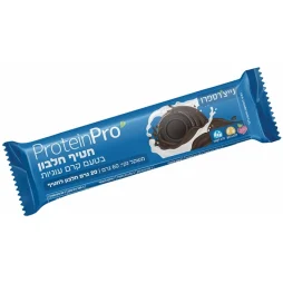 חטיף חלבון טבעוני | בטעם קרם עוגיות - נייצ'רספרו - מארז 12 חטיפים