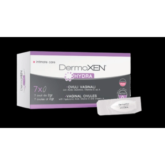 כמוסות וגינליות DERMOXEN HYDRA