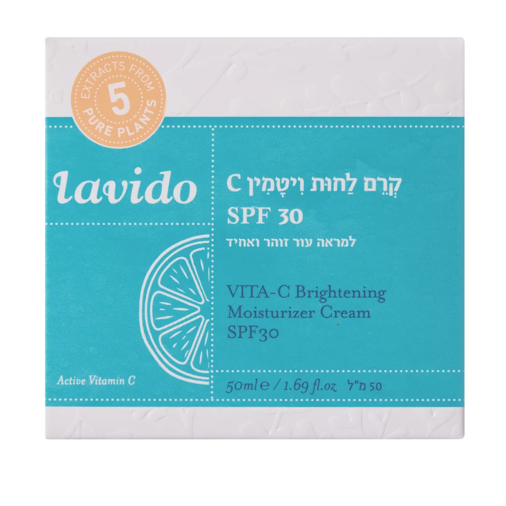 SPF 30 C קרם לחות ויטמין